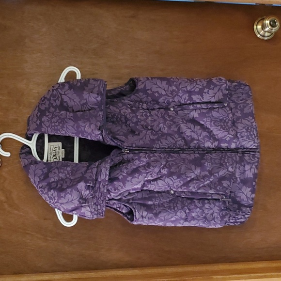 Ariat SZ Small Purple Brocade Vest - Picture 1 of 7